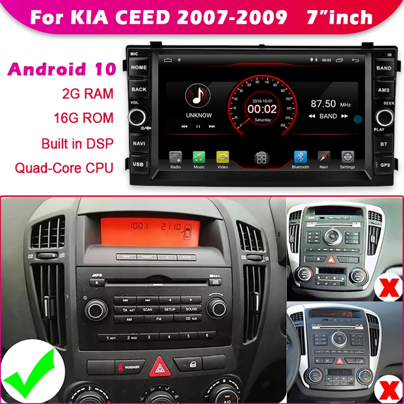 Android 11 Radio Mobil Pemutar DVD GPS 