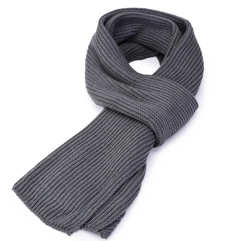 Новейшие мужские Модные Дизайнерские шарфы, мужские зимние шерстяные вязаные кашемировые шарфы, высокое качество, толстый теплый длинный шарф