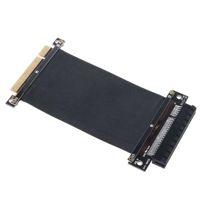 

10cm PCI-e PCI Express 8X to 8X Extension Cable with Gold-Plated Connector