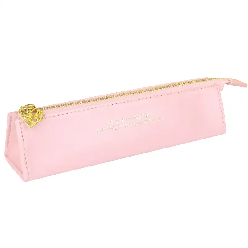 triangle pencil case