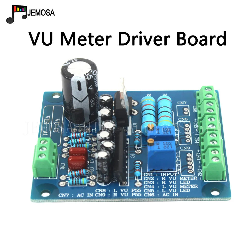 1 шт. панель драйвера VU HiFi усилитель DIY аксессуары драйвер динамика IC Meter плата