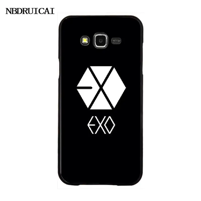 PENGHUWAN Kpop exo Новое поступление черный чехол для сотового телефона Samsung Galaxy J7 J8 J3 J4 J5