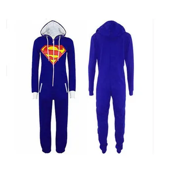 

Women Comfortable Superwoman Bodysuit Pajamas Adult Woman One Piece Bodysuit