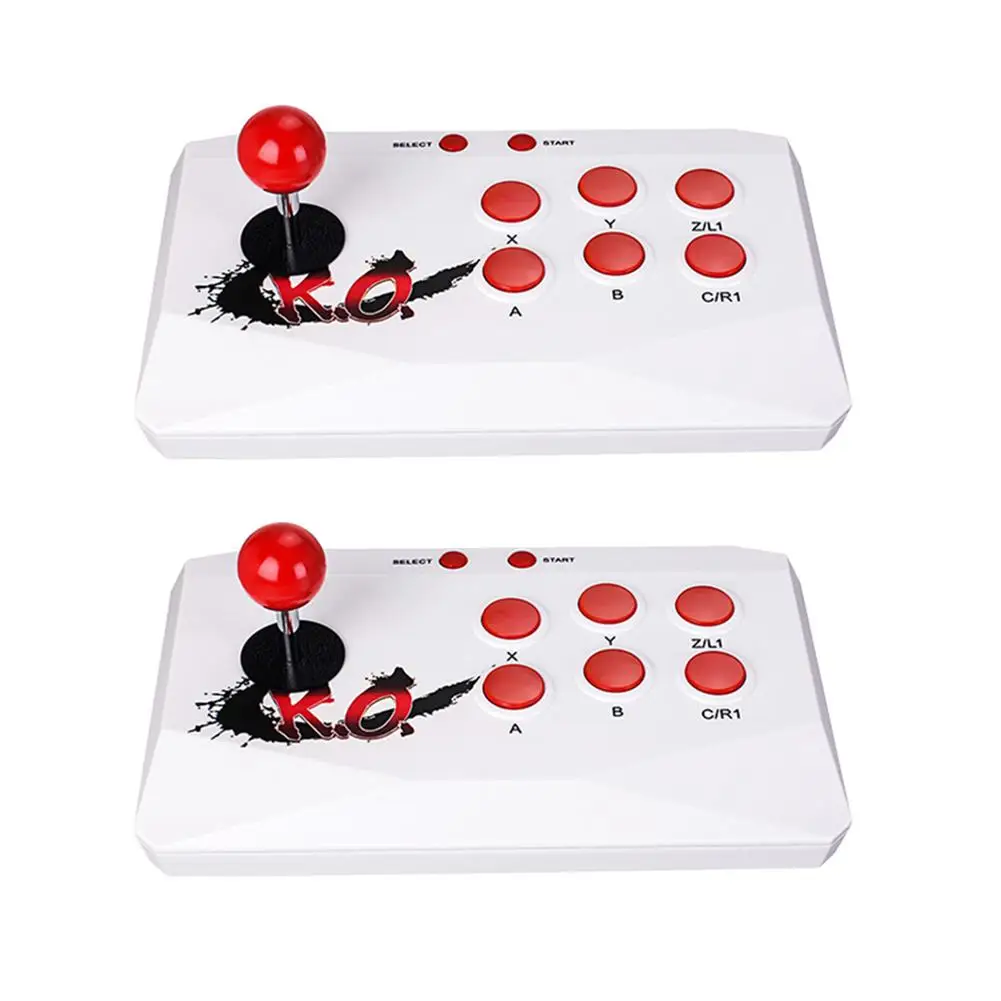 Two-person Wireless Arcade Joystick Game Consoles Built-in 2000 Games HDMIcompatible HD Output Small Fighting Arcade Console