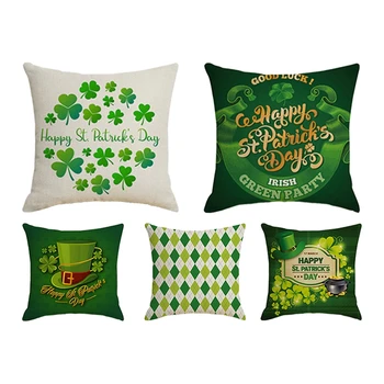 

5Pcs Valentine's Day Soft Pillow Case Cushion Cover Sofa Home Car Decor 18 inch