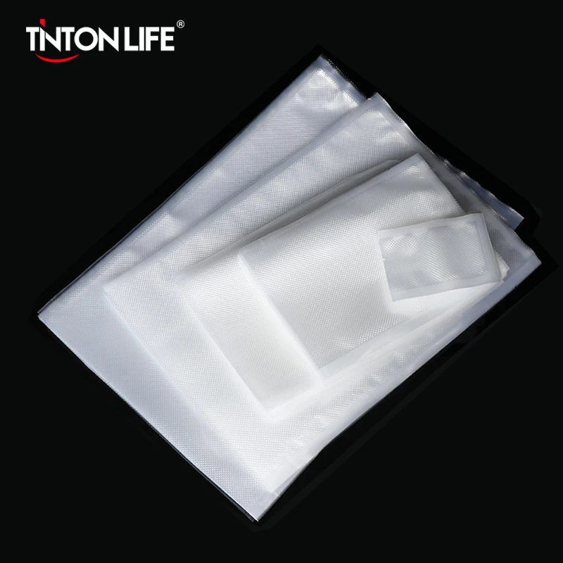 

Tintonlife 100pcs/lot Vacuum Bags for Food Vacuum Sealer Packing Machine Food Storage Bag With Food Grade Material