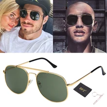 DPZ металлические винтажные «авиационные» очки большого размера мужские солнцезащитные очки, Ретро стиль очки из сплава женские солнцезащитные очки мужские s rayeds солнцезащитные очки de sol
