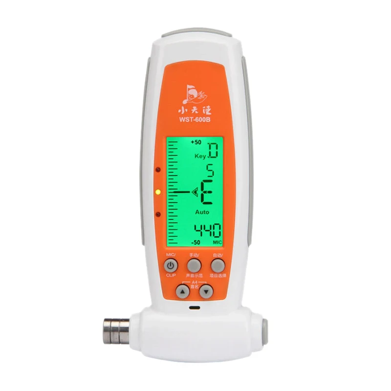 

Cherub Wst-600B Tuner With Spanner Auto Manual Tuning Tone Lcd Display Musical Stringed Instruments Parts Special For Guzheng