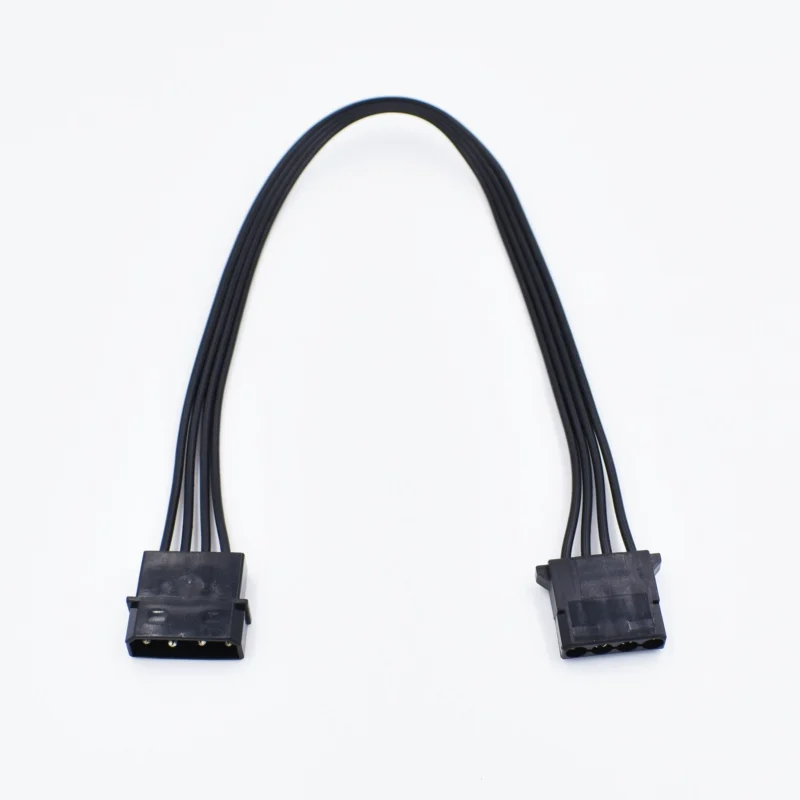 18AWG Molex 4 Pin IDE 4PIN Female to Male HDD IDE Computer Internal Power Supply Extension Cable