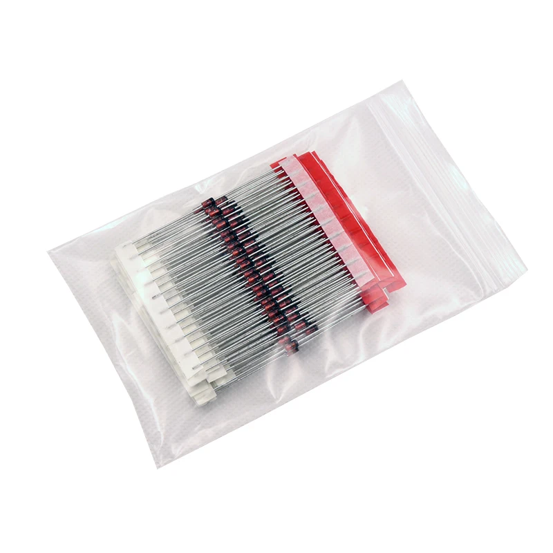 14values*10pcs=140pcs 1W Zener diode kit DO-41 3.3V-30V component diy kit  free shipping
