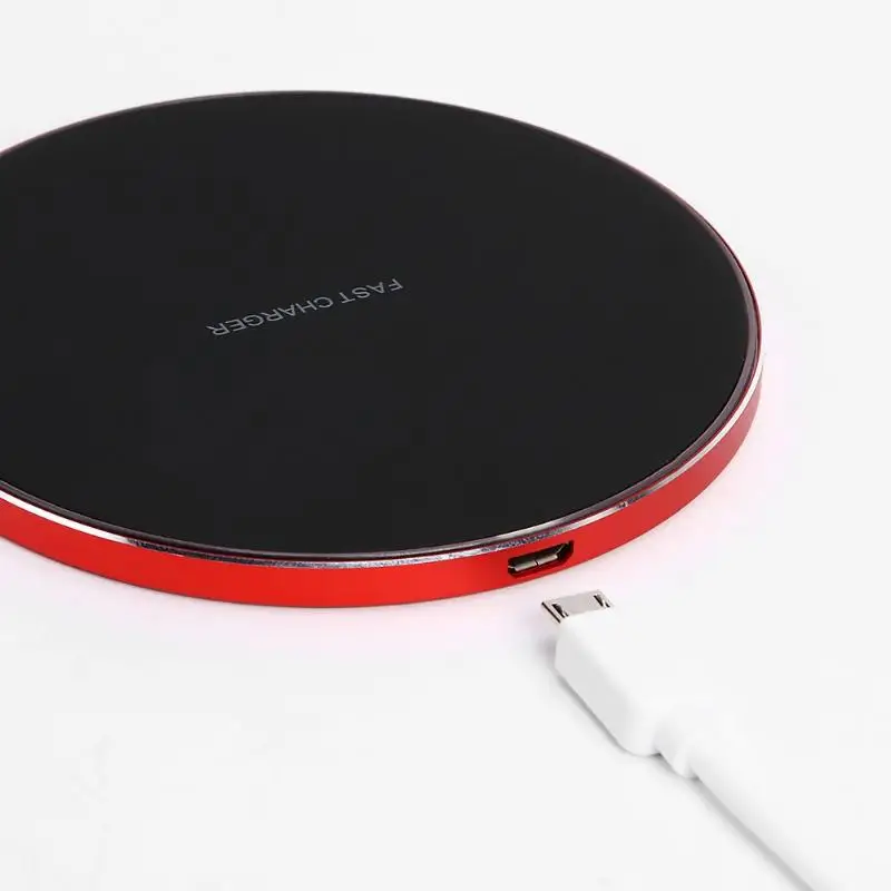 10 Вт Быстрое беспроводное зарядное устройство USB Qi зарядное устройство для iPhone XS Max XR X 8 Plus