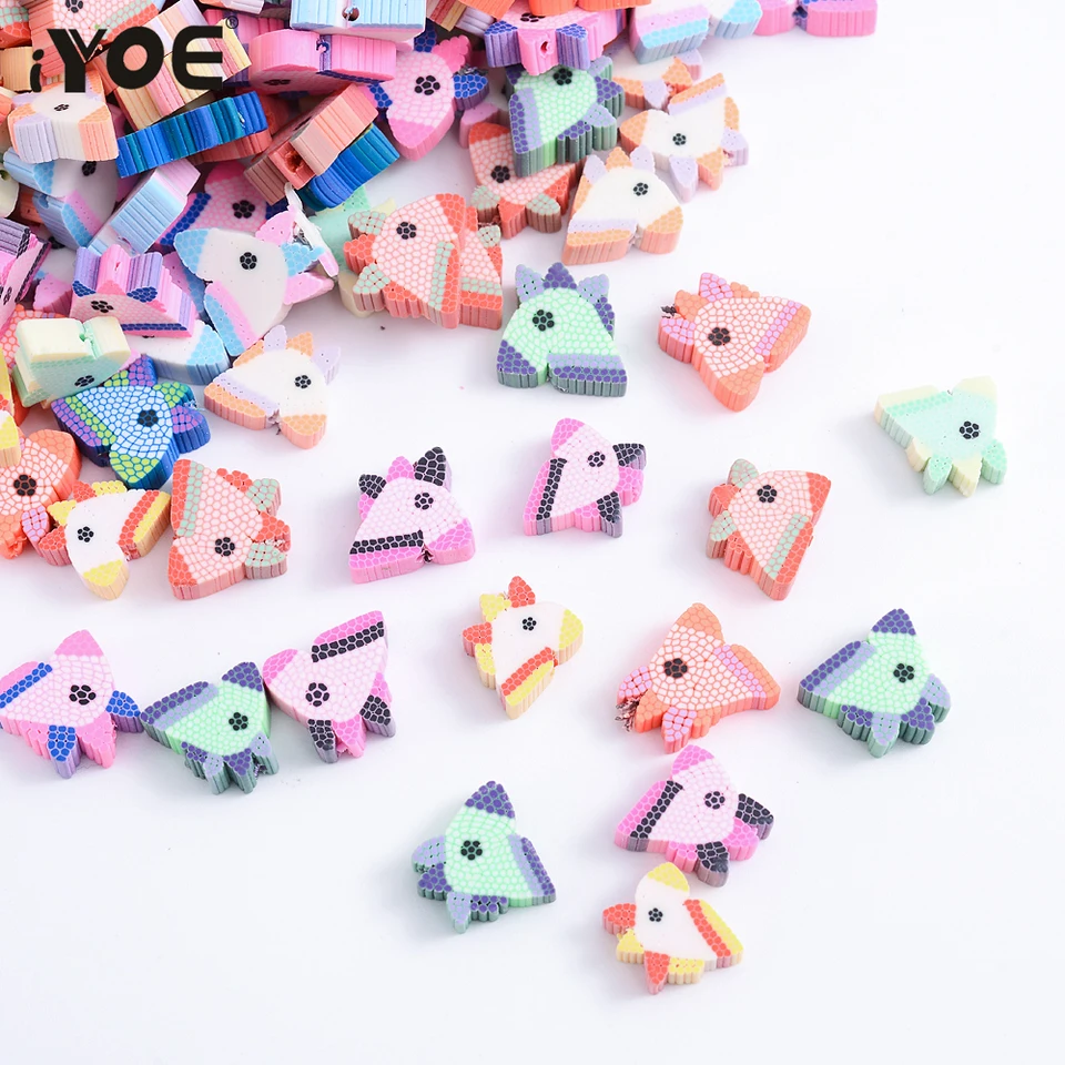 1 Box 10pcs Silicone Beads Random Mixed Color Animals Silicone Bead Kit  Unicorn Thick Loose Spacer Chunky Beads For Jewelry Making Beaded Necklace  Lan