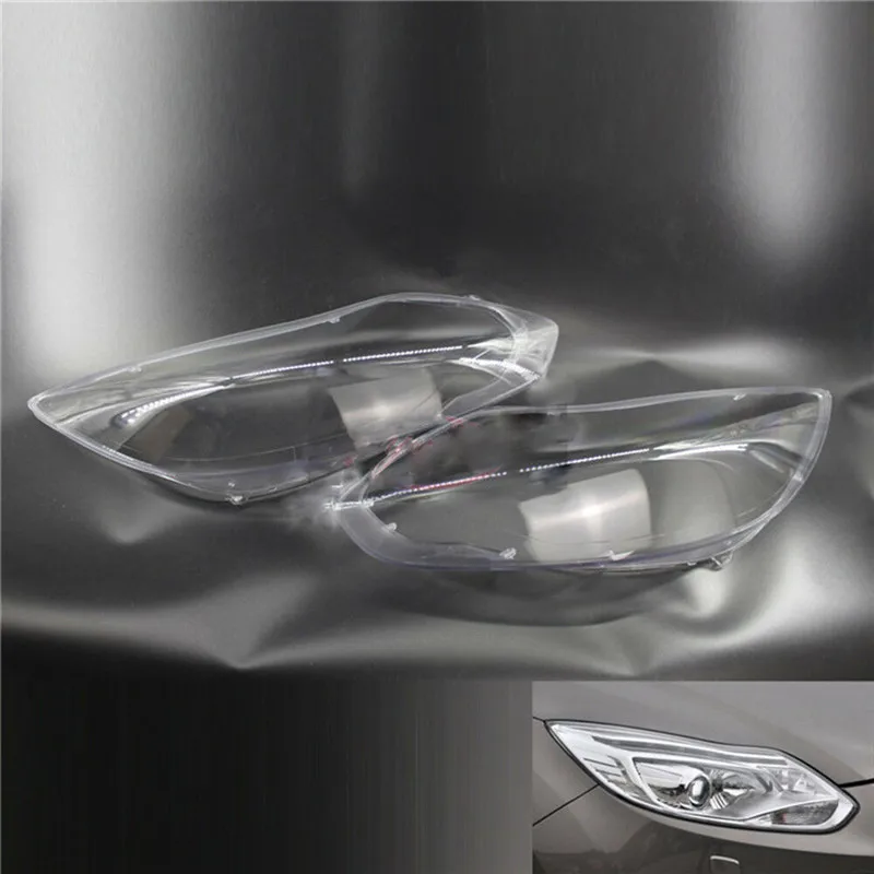 Car Left and Right Front Kit Cover Lens Headlights Fit FOR Ford Focus 2012 2013 2014 2pcs/set | Автомобили и мотоциклы