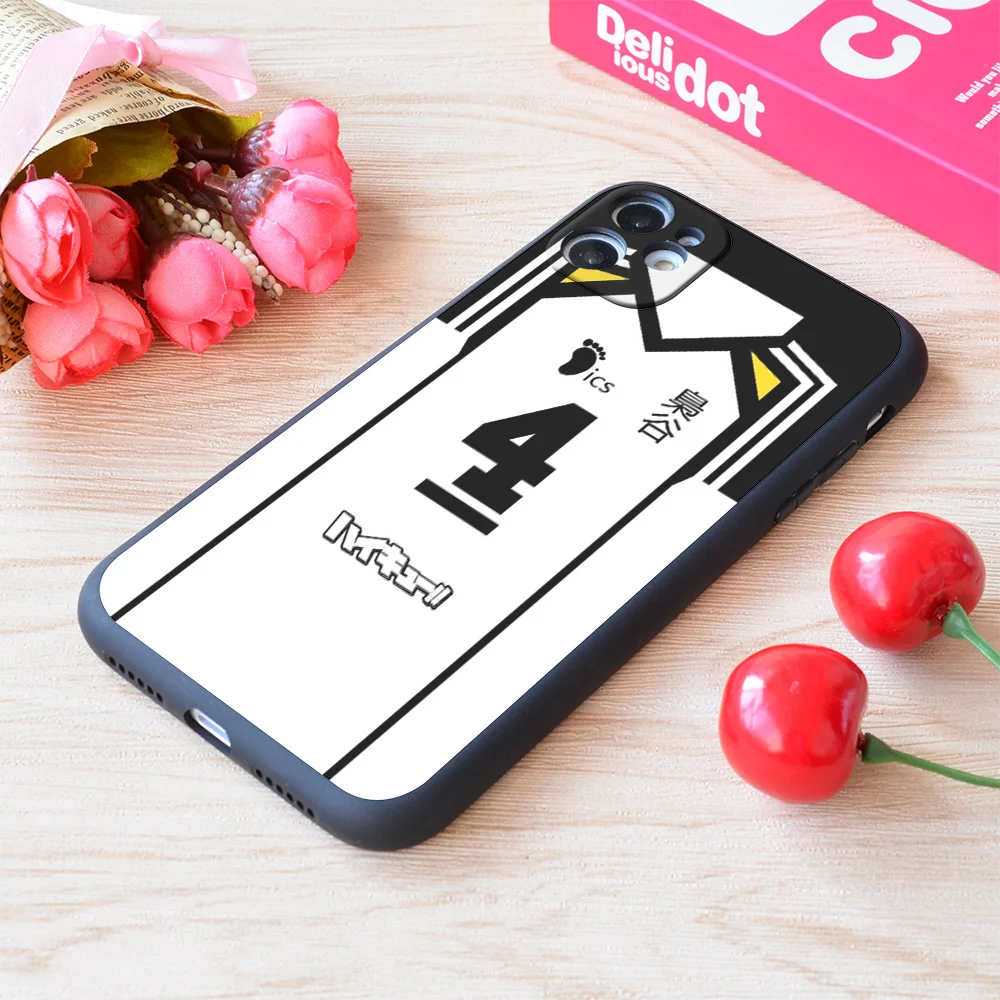 Мягкий матовый чехол для iPhone Haikyuu Bokuto Koutarou с аниме-принтом | Мобильные телефоны и