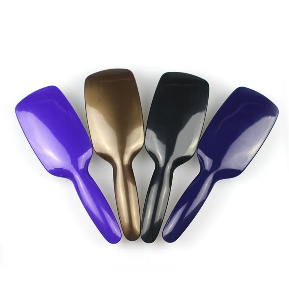 Anti-static Paddle Plate Head Scalp Massage Comb Detangling Plastic Hairbrush Comb Hair Styling Tools