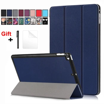 

7.9'' PU Lether Case for iPad Mini 5 Mini 4 Stand Auto Wake Smart Case for iPad 2019 7.9inch A2124 A2125 A2126 A2133 Funda+gift