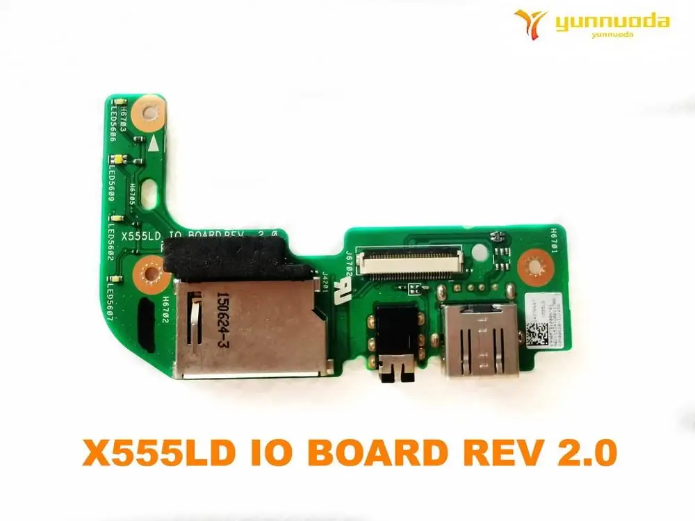 IO Board Asus X555 X555L X555LD X555LD_IO USB AUDIO CARD READER BOARD REV:2.0 MB 100% Tested - Foto 3