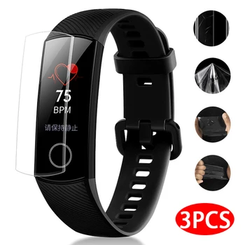 

12pcs honor Band 4 Screen Protector Film For huawei honor Band 4 Soft TPU Film Smart Wristband on band4 band5 not tempered glass