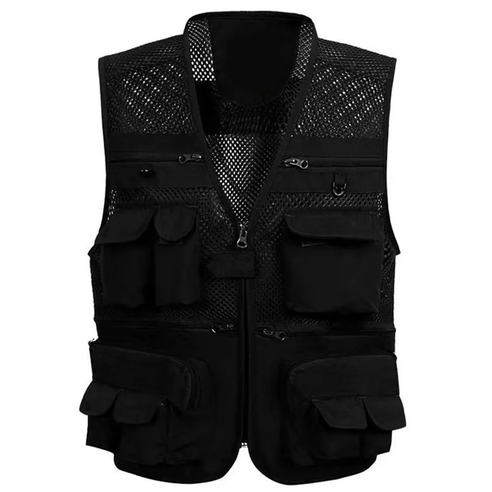

Parts Fishing Vest Mutil-Pocket Plus Size Photography Waist Accessories