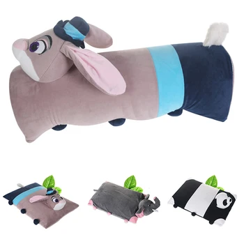 

New Children's Animals Natural Latex Bed Cervical Pillow Health Care Orthopedic Pillow for Neck Dunlopillo Latex Pillow Sleeping
