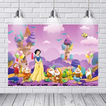 

Photography Backdrops Snow White Pricess Cottage Forest Kids Children Custom Photo Studio Backdrop Background Vinyl Backdrop