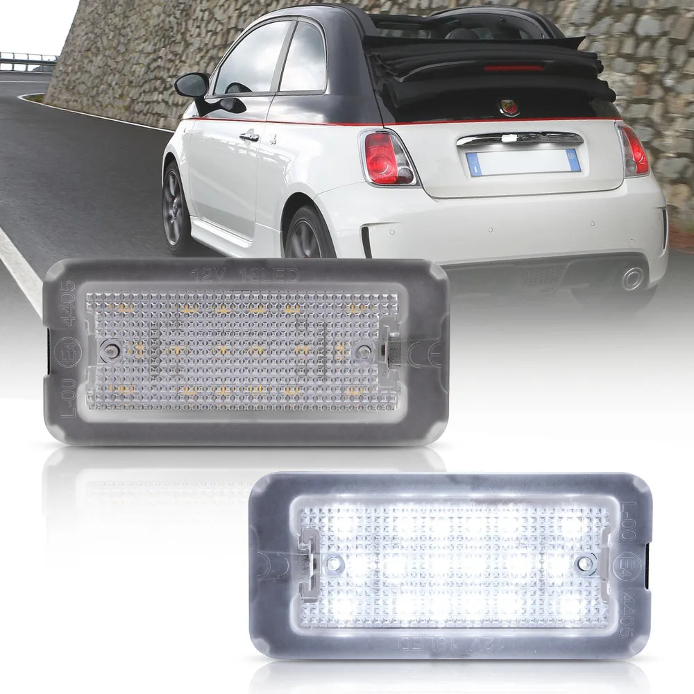 1x Fiat 500 Bright Xenon White 3SMD LED Canbus Number Plate Upgrade Light Bulb 1x Fiat 500 Bright Xenon White 3SMD LED Canbus Number Plate Upgrade Light Bulb