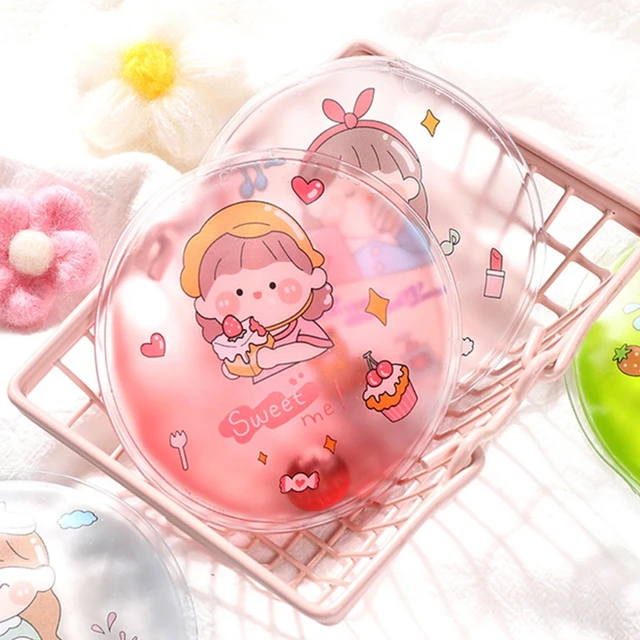 Mini Kézmelegítő Táska Pvc Gyorsan Melegítő Párnák Kerek Fűtés A Hallgatók Számára. Lányok Hordozható Újrafelhasználható - Image 4