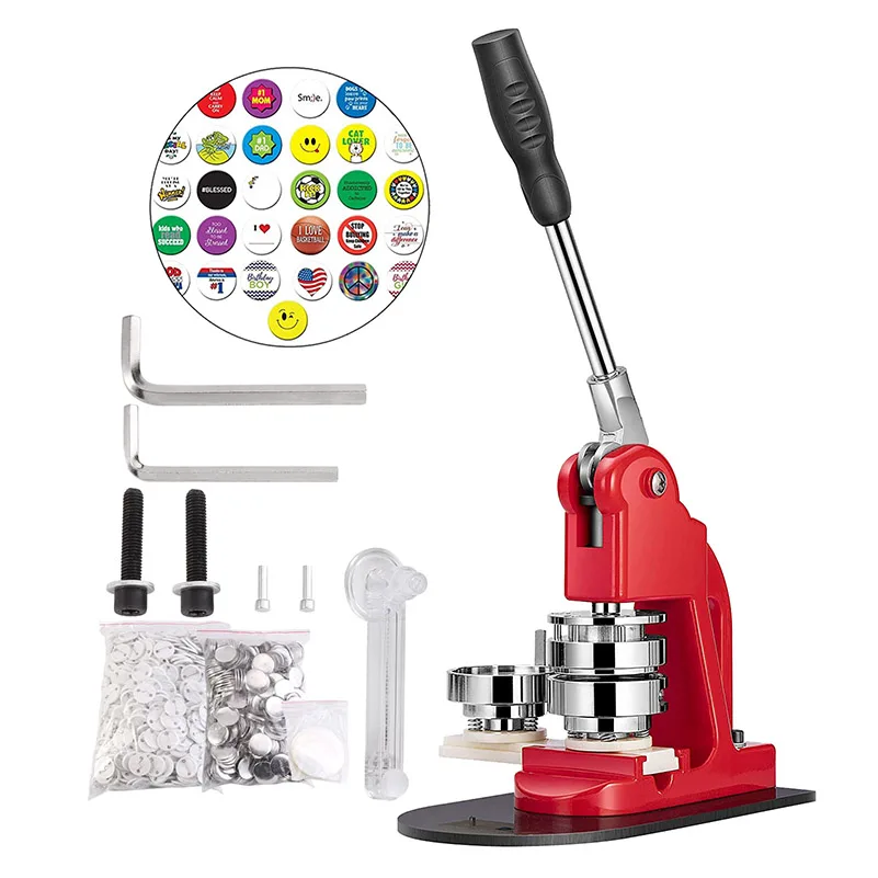 Original Pin Badge Maker Punch Press Machine Button Badge Maker 25mm