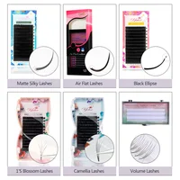 Yelix False Customized Lashes Private Label Custom Lash Packaging Eyelash Extension DIY Logo Name 2