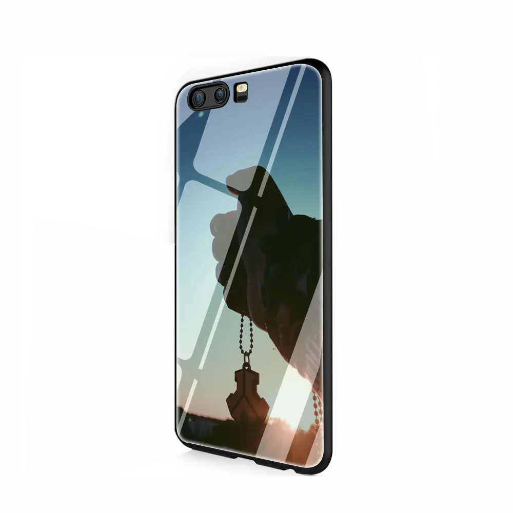 Defqon 1 закаленное Стекло крышка чехол для Huawei P10 P20 30 Коврики 20 Honor 9 10 Lite рro 7A 8X P Smart Y6 Y9
