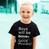 2022 New Summer Boys T Shirt Fashion Print Kids T Shirt For Boy Casual Short Sleeve Baby Girls T Shirt Children's Clothes Brand ► Photo 2/6