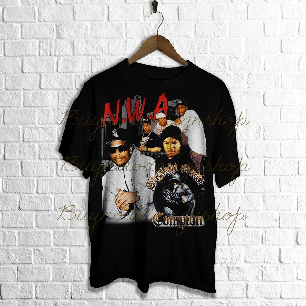 Футболка NWA ShirtNWA TShirtNWA N.W.A Merch Tour Hip Hop Rap Tee | Мужская одежда