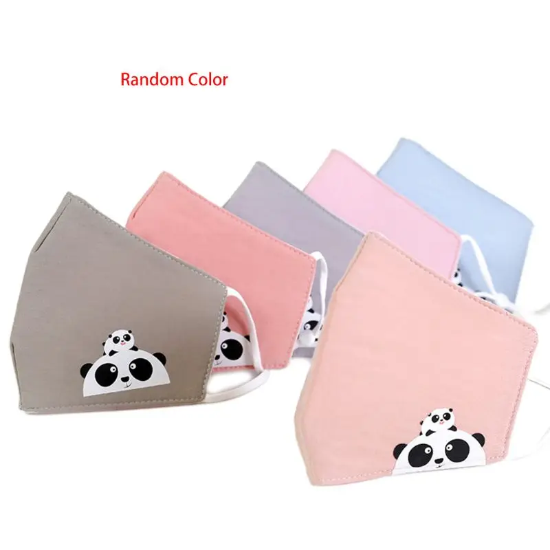 

1 Pc Breathable PM2.5 3D Children Mouth Face Mask Anti Dust Pollution Haze Respirator Random Color
