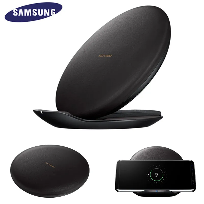 Оригинальный Samsung Qi Беспроводное зарядное устройство для быстрой зарядки с Galaxy S20