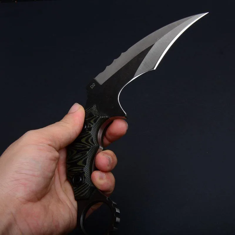 керамбит Уличные ножи Karambit cs go коготь нож выживания самообороны тактический