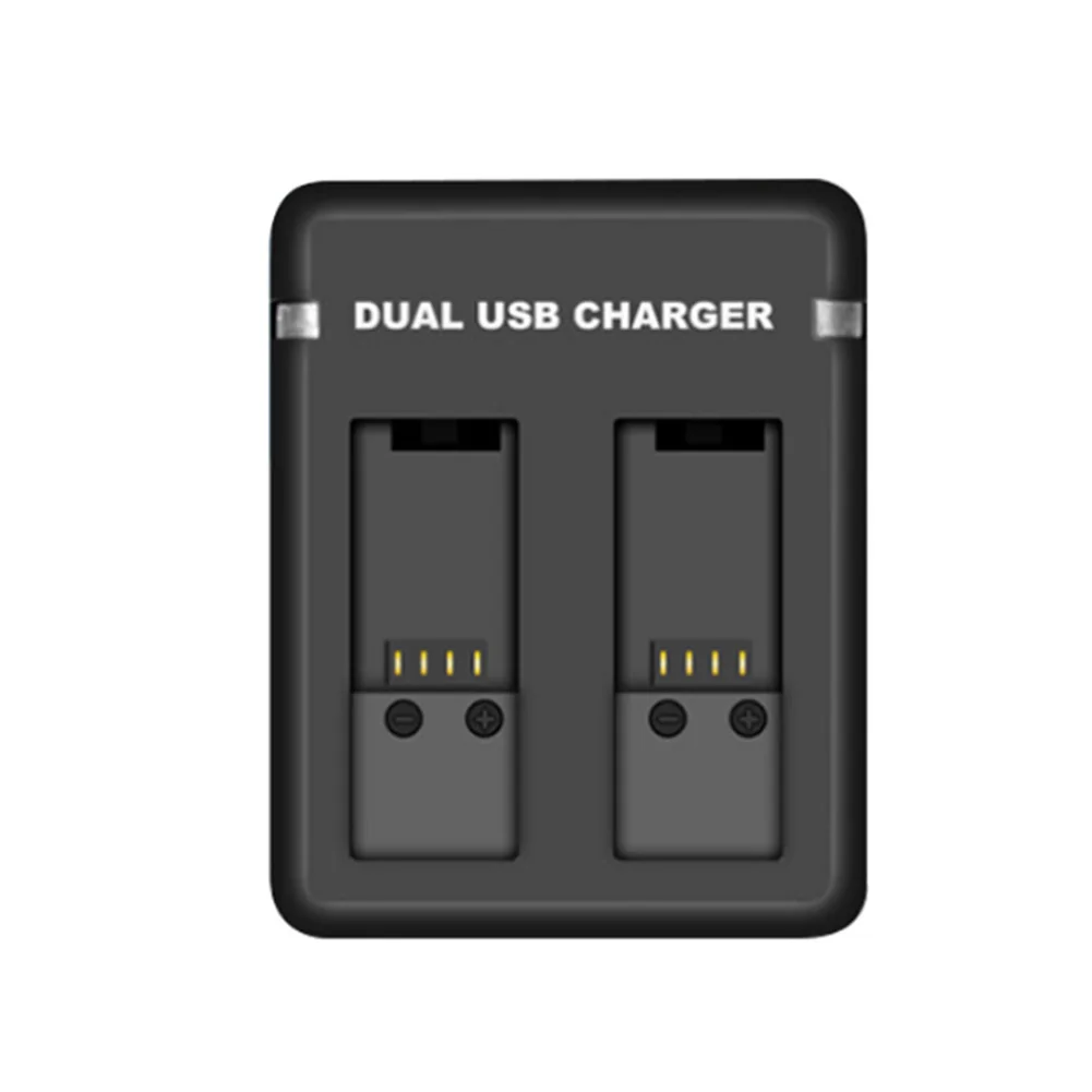 Портативная Домашняя прочная сменная батарея зарядное устройство для путешествий быстрая камера для безопасности двойной слот USB порт эффективный для Gopro Hero 5 6 7