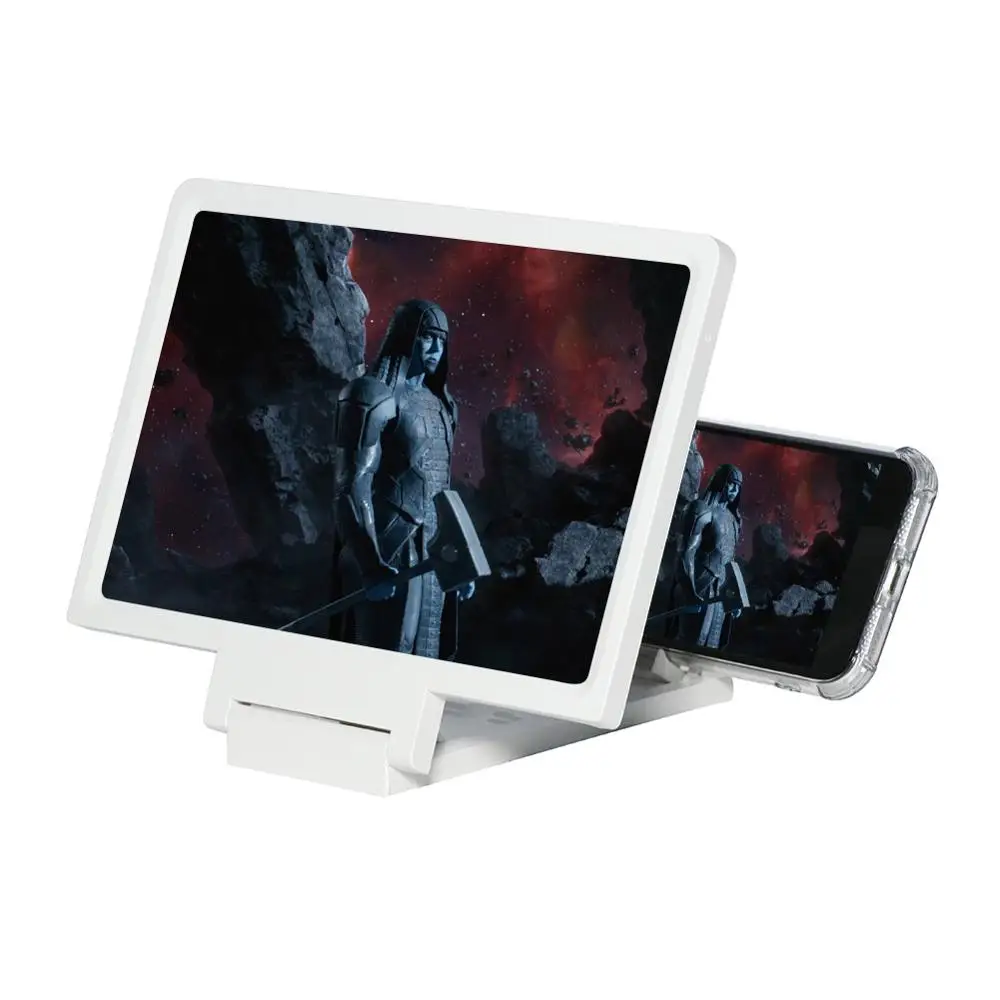 Universal Mobile Phone Screen Magnifier Enlarger Magnifying Video Amplifier Projector Bracket Desktop Holder Stand For Phone