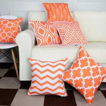 

6PC/Set Throw Pillow Cover Geometric space pattern Home Decorative Pillowcase Cotton Linen Cushion ojines decorativos para Sofa