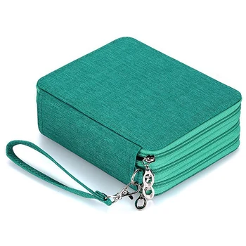 

School Pencil Case for Girls Boys Oxford Pentel Pen Bag 72 Holes Large Pencil Case Multi Layer Waterproof Box Stationery Supplie