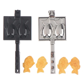 

1/12 Dollhouse Miniature Accessories Mini Taiyaki Mould Simulation Snapper Food Model Toys for Doll House Furniture Decoration