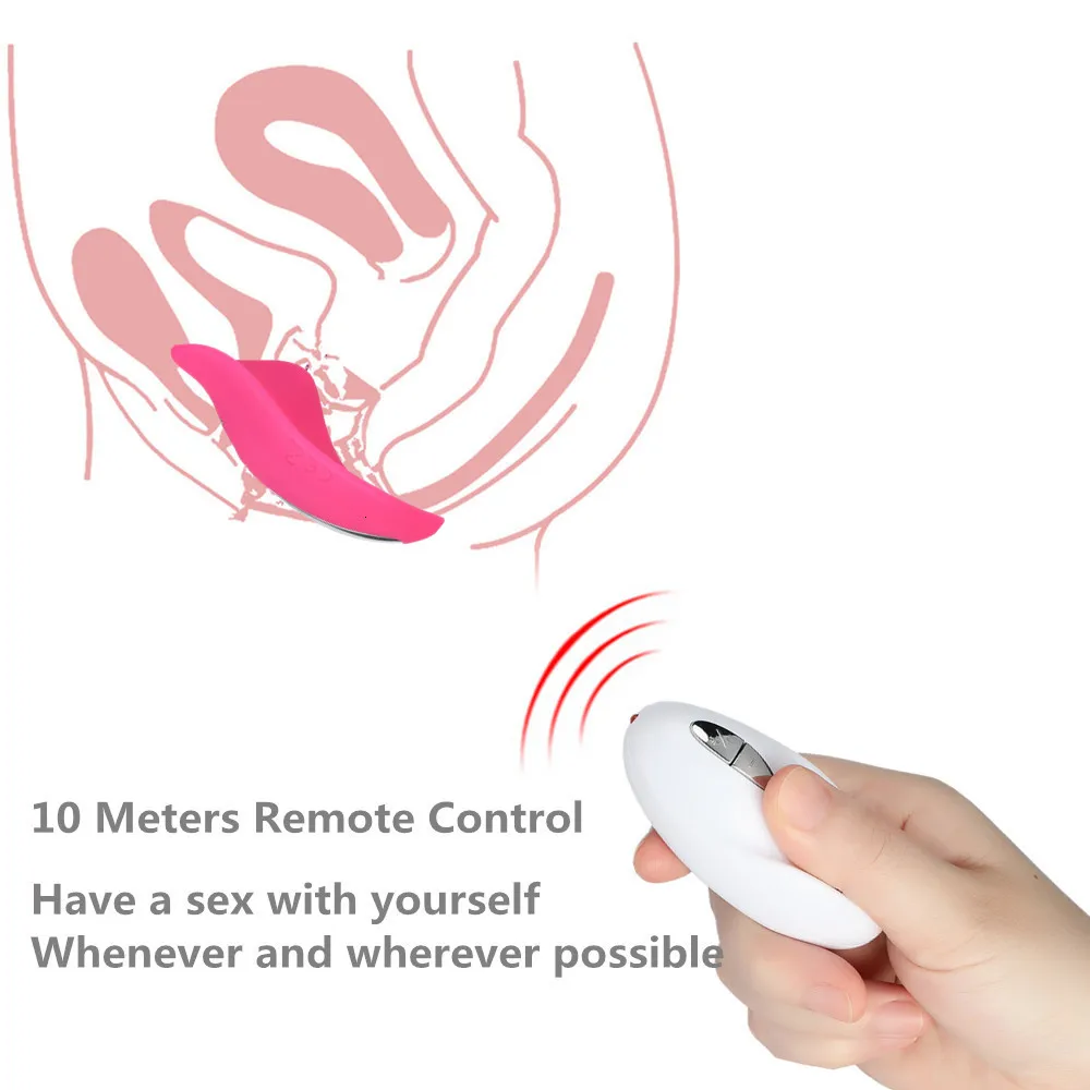Wearable Panty Vibrator Wireless Remote Control Portable Clitoral Stimulator Invisible Vibrating Eggs Erotic Sex Toys for Women (2)
