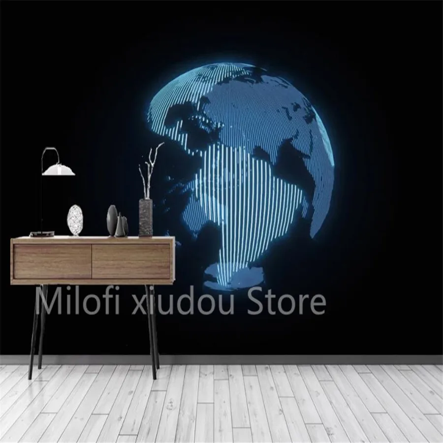 

Milofi custom 3D wallpaper mural fantasy universe starry sky living room bedroom background wall paper decorative painting