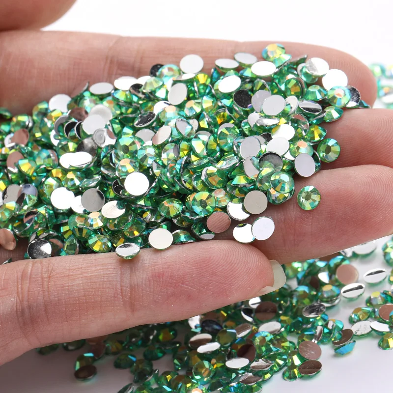  Wholesale Bulk Bag 5000PCS 2mm Resin Flat Back Rhinestone,  Jelly White AB Round Non Hotfix Flatback Resin Rhinestones for Nails,  Tumblers, DIY Bling Embellishments, Loose Glitter Crystal Diamond Stone :  Beauty