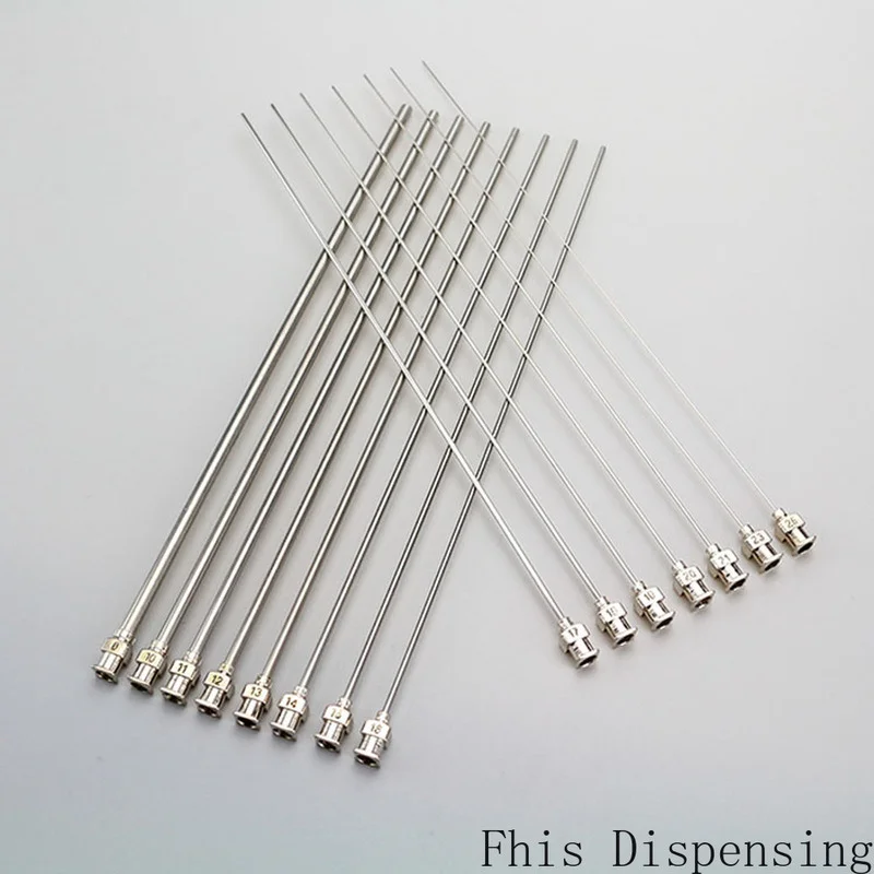 

Wholesale Pack of 500 200mm Cannula Length Dispensing Needle (8G,10G,12G,14G...25G Optional) Blunt Tip All Metal