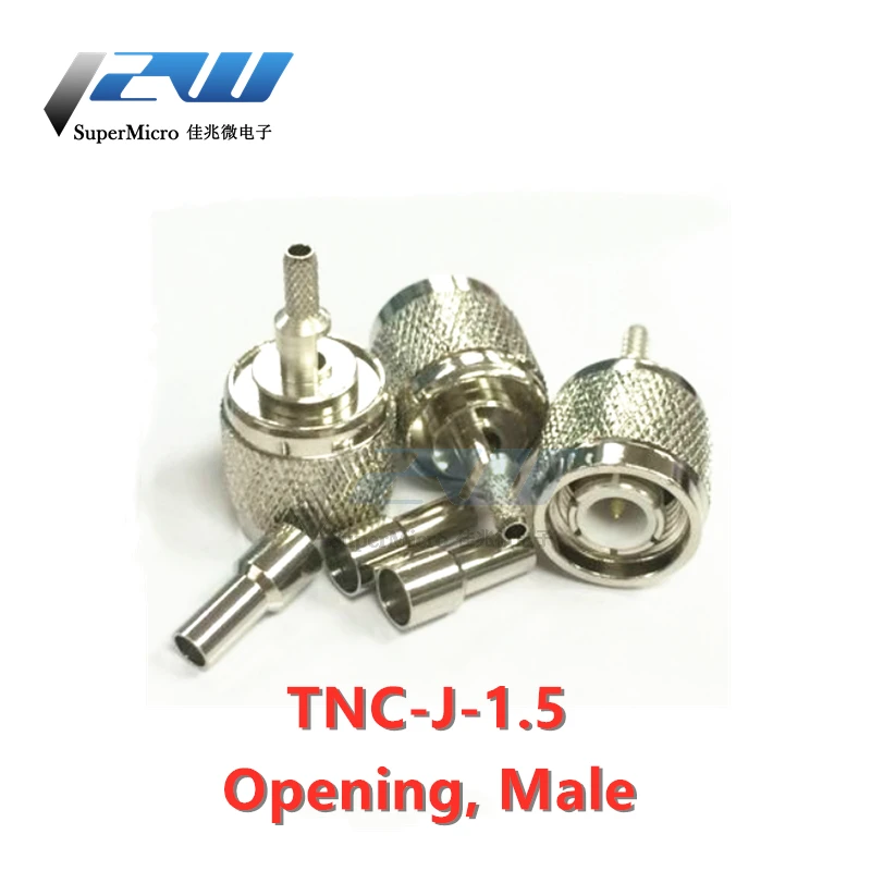 RF разъем TNC-KY-1.5 / TNC-J-3 TNC мужской GPS антенный большой шестигранный женский |