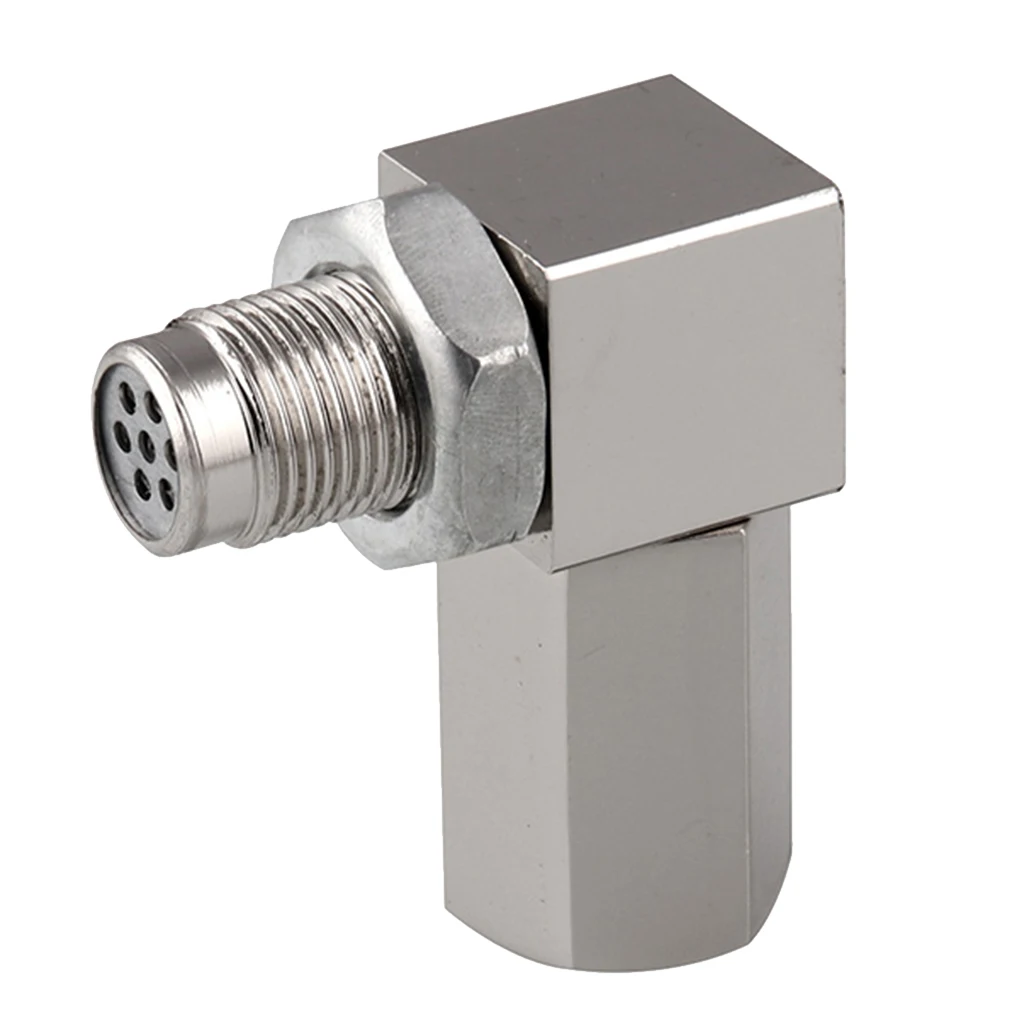 O2 Oxygen Spacer Sensor extension dual fit 90 degrees 02 m18x1.5 18mm x 1.5