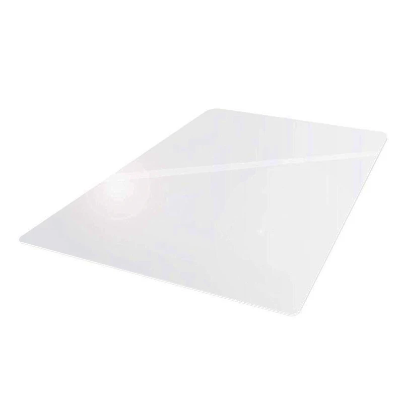 

LBER Chair Mat Pvc,Hard Floor Cushion Protection Pad Transparent Rolling Wheelchair Cushion Office Chair Cushion-1.5Mm