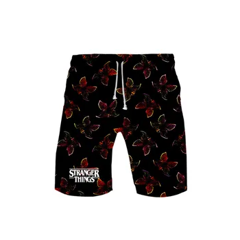 

3D Stranger Things Board Shorts bermuda masculina Trunks SummerKpopQuick Dry Beach Swiming Shorts Men streetwear Short Pants