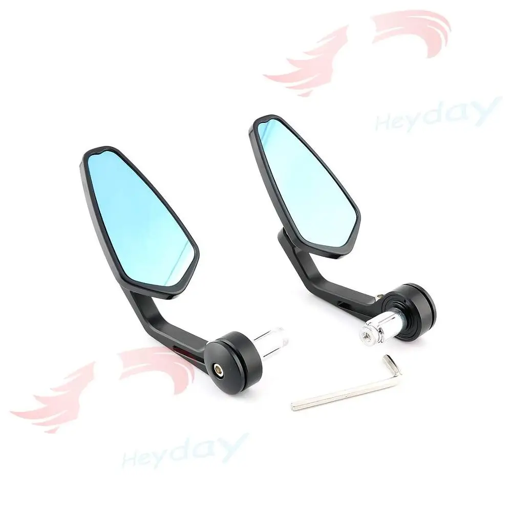 Cnc Mirror Motor Motorbike Rearview Side Handle Bar End Mirrors For 390