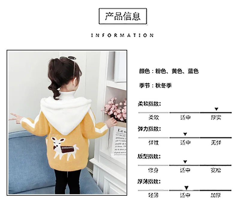 new children's clothing girls winter warm and velvet jacket new children's long section of water-like velvet cotton suit bi
